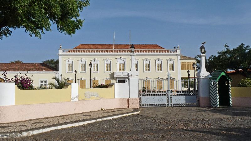 Palácio Presidencial de Cabo Verde, cidade da Praia. Foto: Wikimedia CC BY-SA 3.0